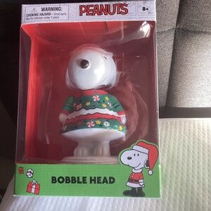 Peanuts SNOOPY  Bobblehead  Ugly Sweater Christmas Holiday 2024  NEW